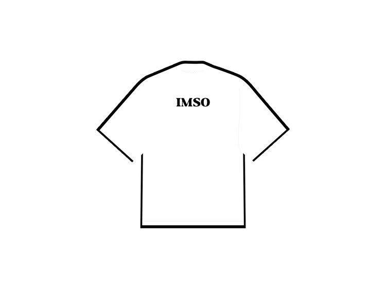 IMSO HAPPY TEE WHITE