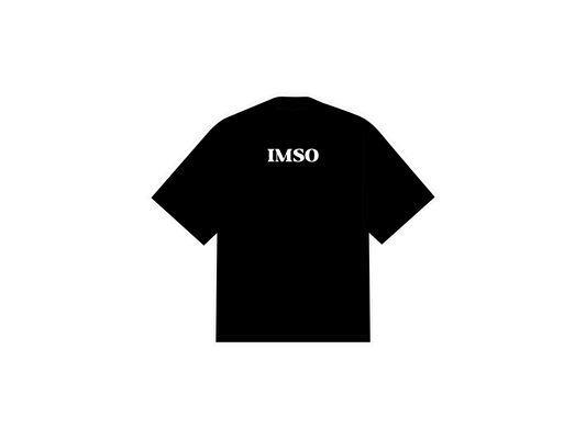 IMSO LOGO TEE BLACK