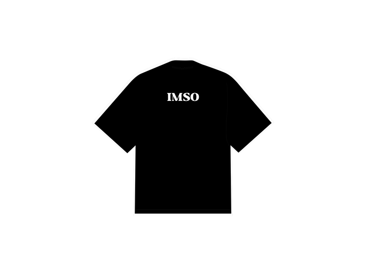 IMSO LOGO TEE BLACK